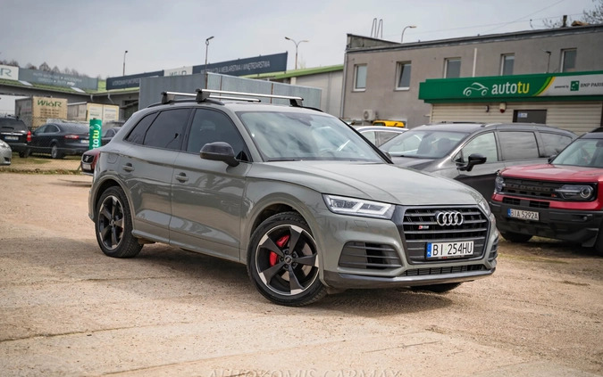 Audi SQ5 cena 189000 przebieg: 48900, rok produkcji 2019 z Białystok małe 596